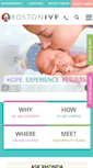 Mobile Screenshot of bostonivf.com